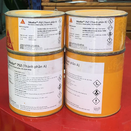 Chất kết nối bê tông - Sika Dur 732 - gốc nhựa epoxy 2 thành phần