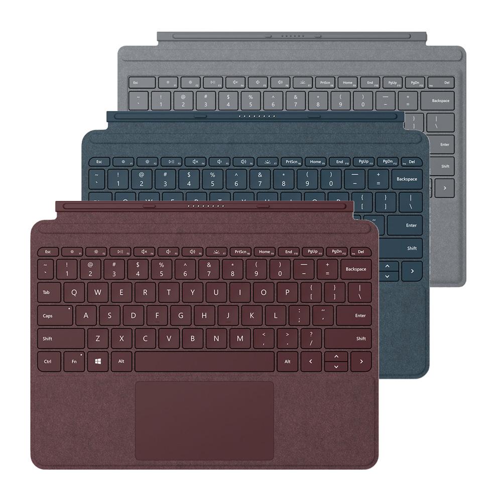 Type Cover Surface Go, Surface Go 2 Alcantara cao cấp - Đỏ, Xanh, Bạch kim