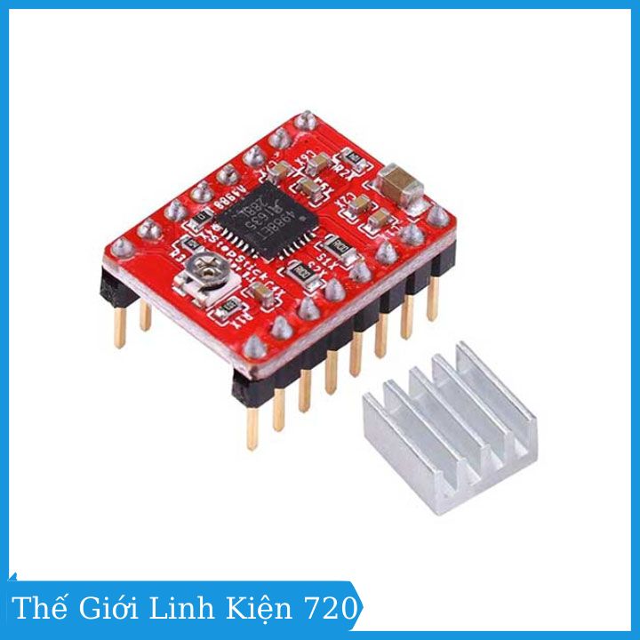 Module điều khiển động cơ bước máy in 3D A4988 Reprap V1
