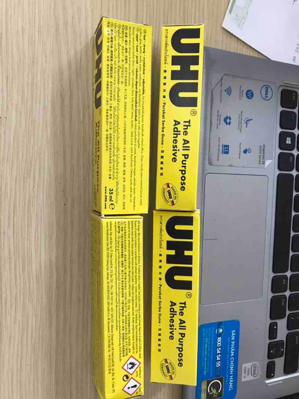 Keo gel dán vải hiệu UHU
