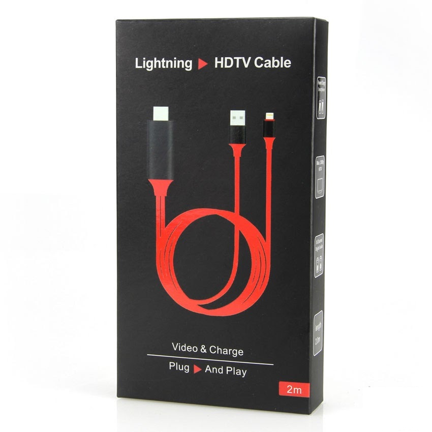 CÁP IPHONE LIGHNING RA HDMI LÊN TIVI LCD CHẤT LƯỢNG CAO