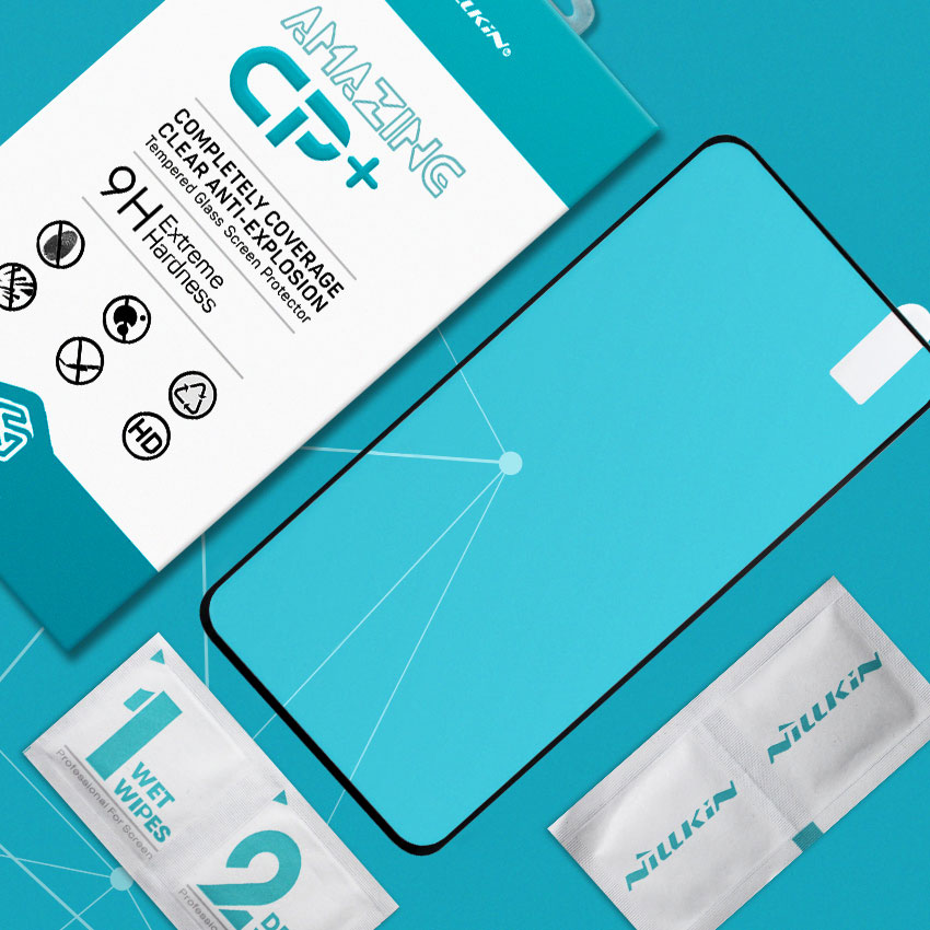 Kính cường lực cho OnePlus 7T Pro Full màn hình hiệu Nillkin