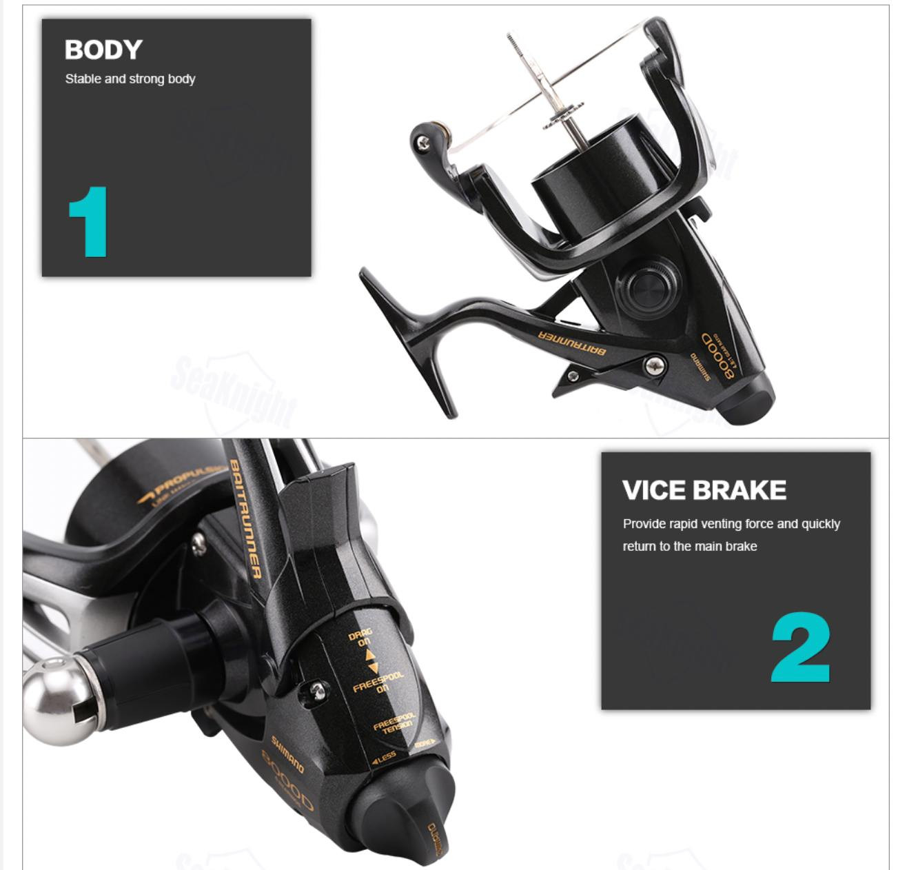 Máy câu cá Shimano Baitrunner