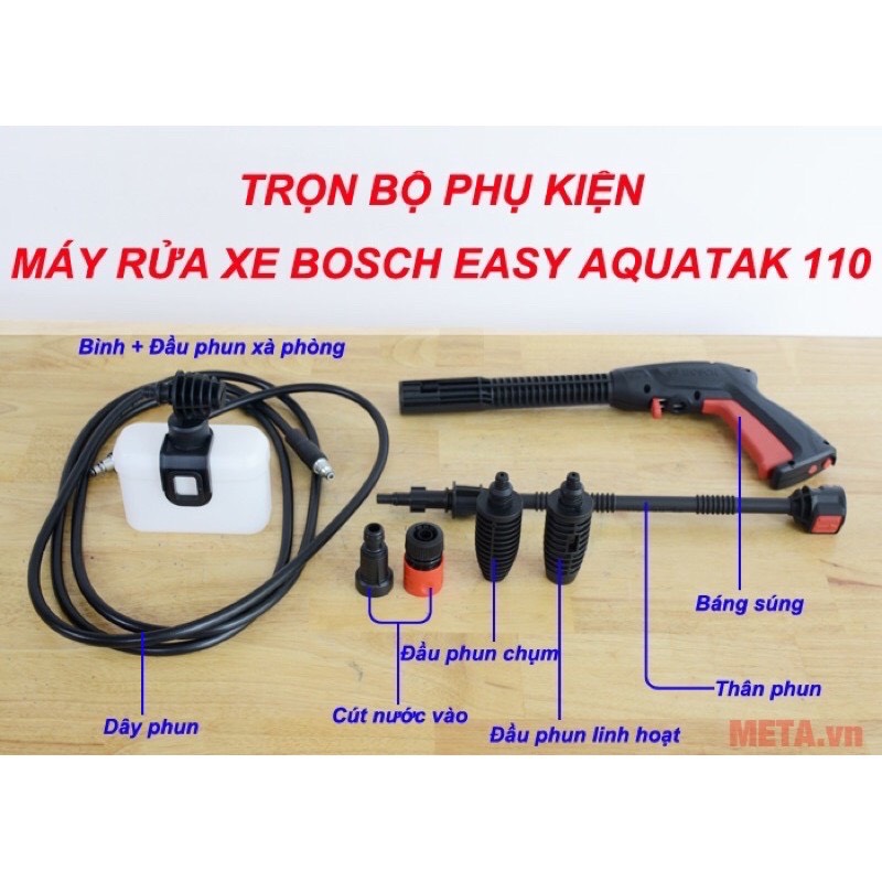 MÁY RỬA XE BOSCH EASY AQUATAK 110