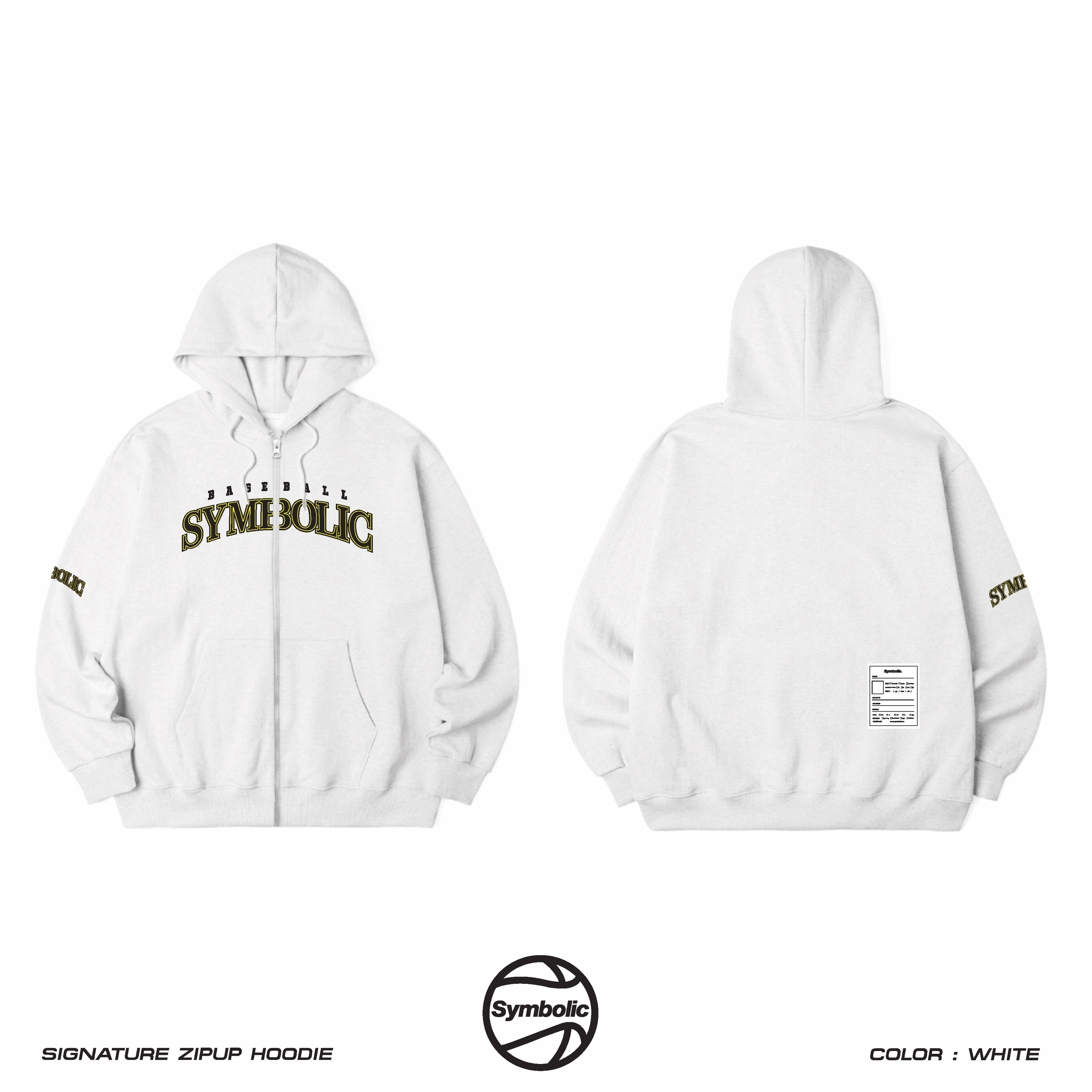 Áo Hoodie Zip up Symbolic ( Loại dày)