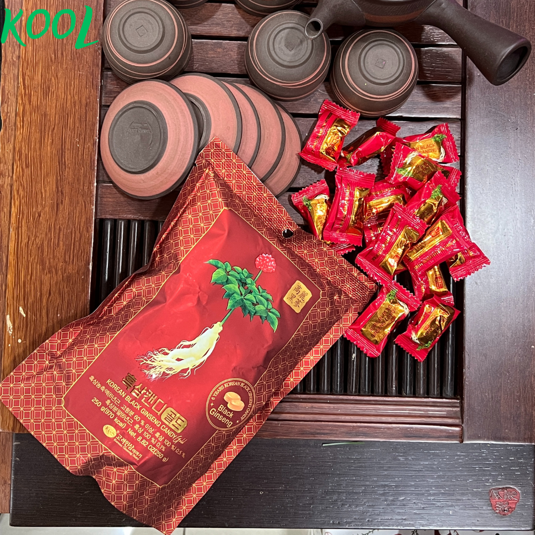 KẸO HẮC SÂM HÀN QUỐC - CHÍNH HÃNG KGS ( hoả tốc TPHCM )