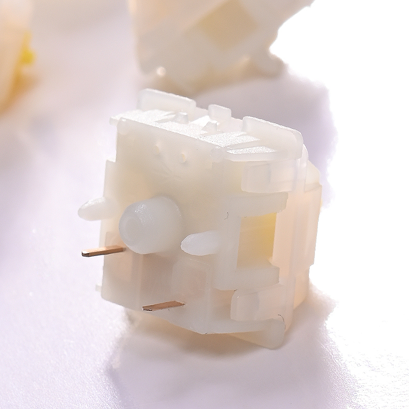 Công tắc bàn phím cơ Gateron Yellow Milky Pro