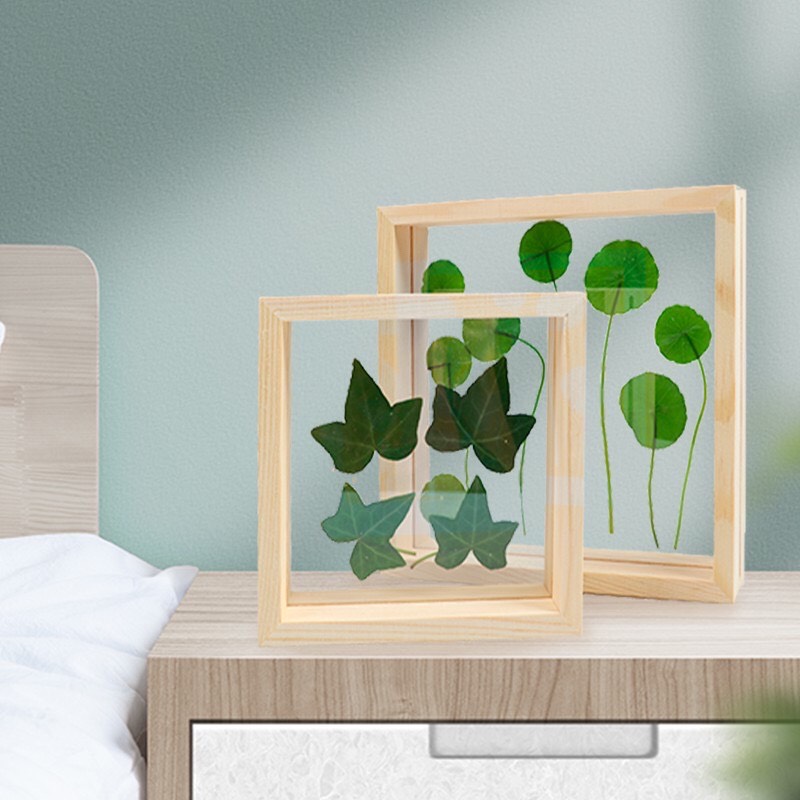 Khung ảnh để bàn, khung hình gỗ thông phong cách Hàn Quốc nhiều kích thước MS02