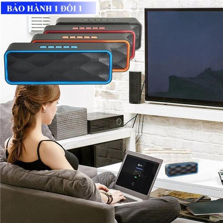 Loa Bluetooth Không Dây SC211 loa bluetooth chạy bằng pin