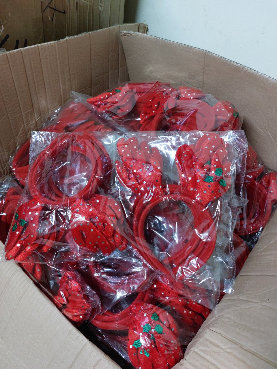 Bờm tóc noel tuần lộc, bờm lò xò