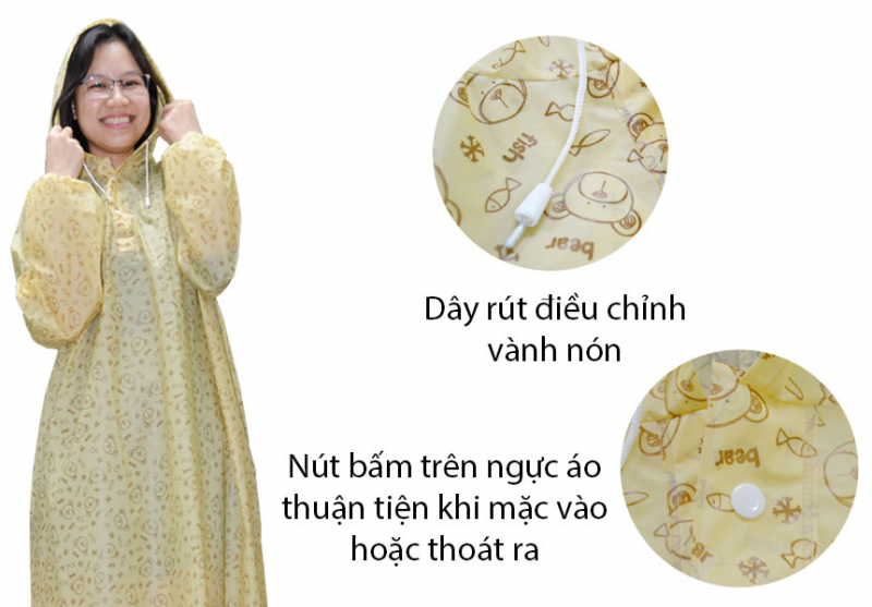 ÁO MƯA RANDO EVA CHÍNH HÃNG