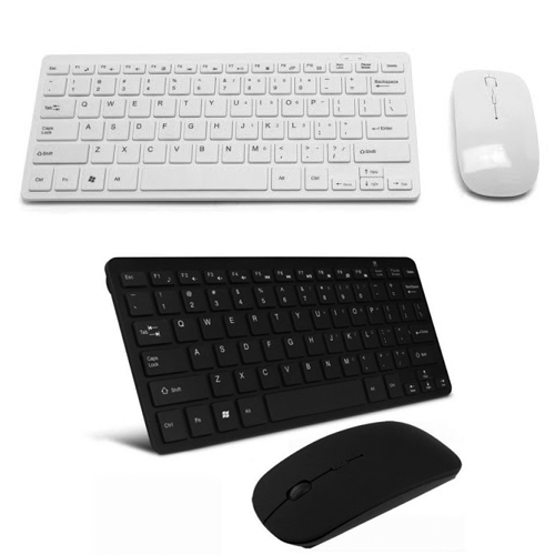 Combo Bàn Phím Và Chuột Không Dây Mini Siêu Mỏng