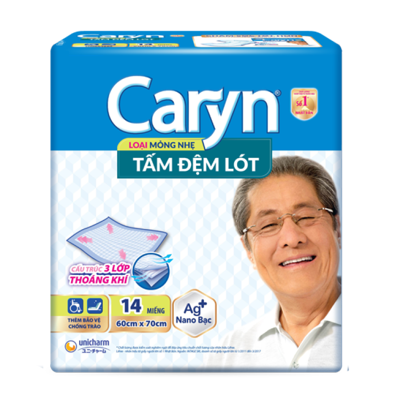 Đệm lót Caryn 42x72cm cao cấp