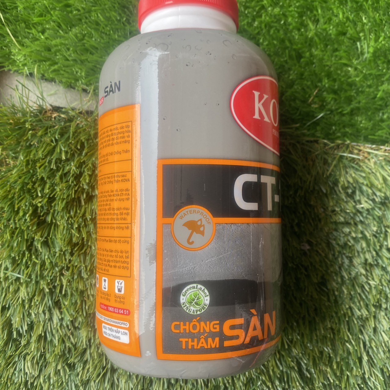 sơn chống thấm kova Sàn 1kg( chống thấm bảo vệ bề mặt tốt hàng chính hãng KOVA)