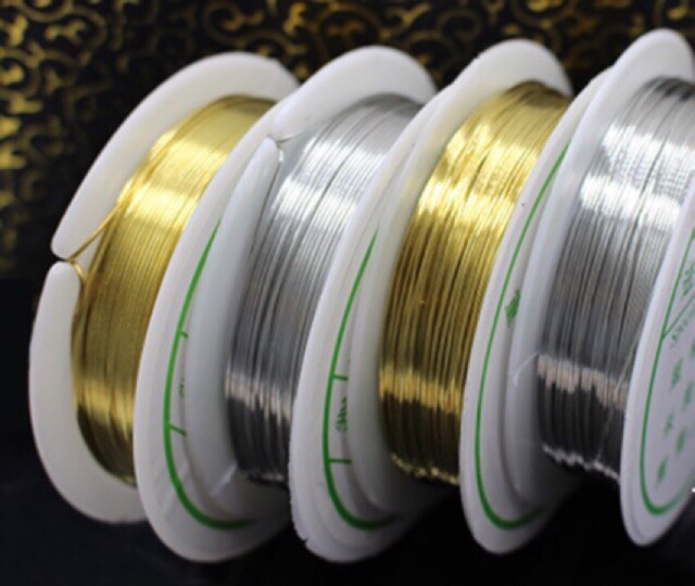 Dây đồng đủ size làm trang sức handmade
