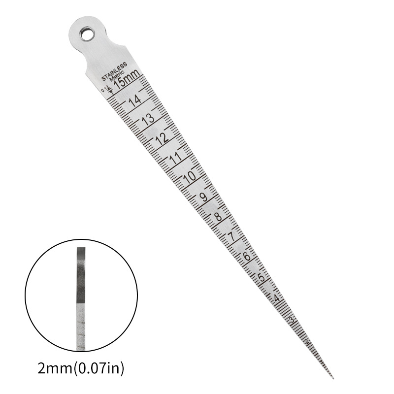Thước đo khe hở bằng inox 0-15mm
