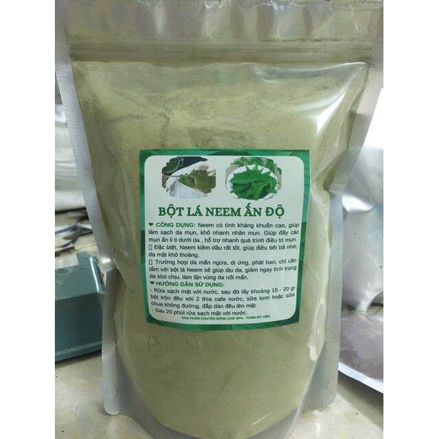 [SIÊU SALE] 100 gr bột lá nem ấn độ nguyên chất handmade.