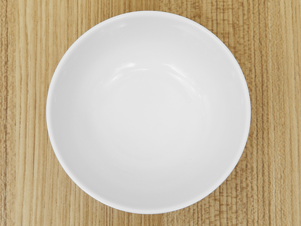 Combo 5 Chén Cơm Melamine Màu Trắng