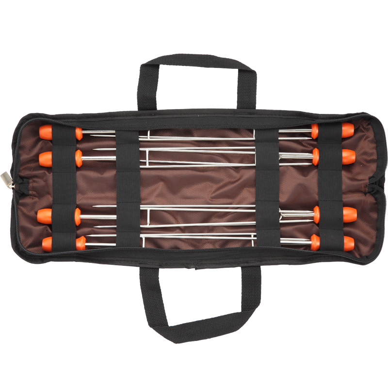 Xiên Nướng BBQ Campingmoon MK-8 (Bộ 08 Cái)