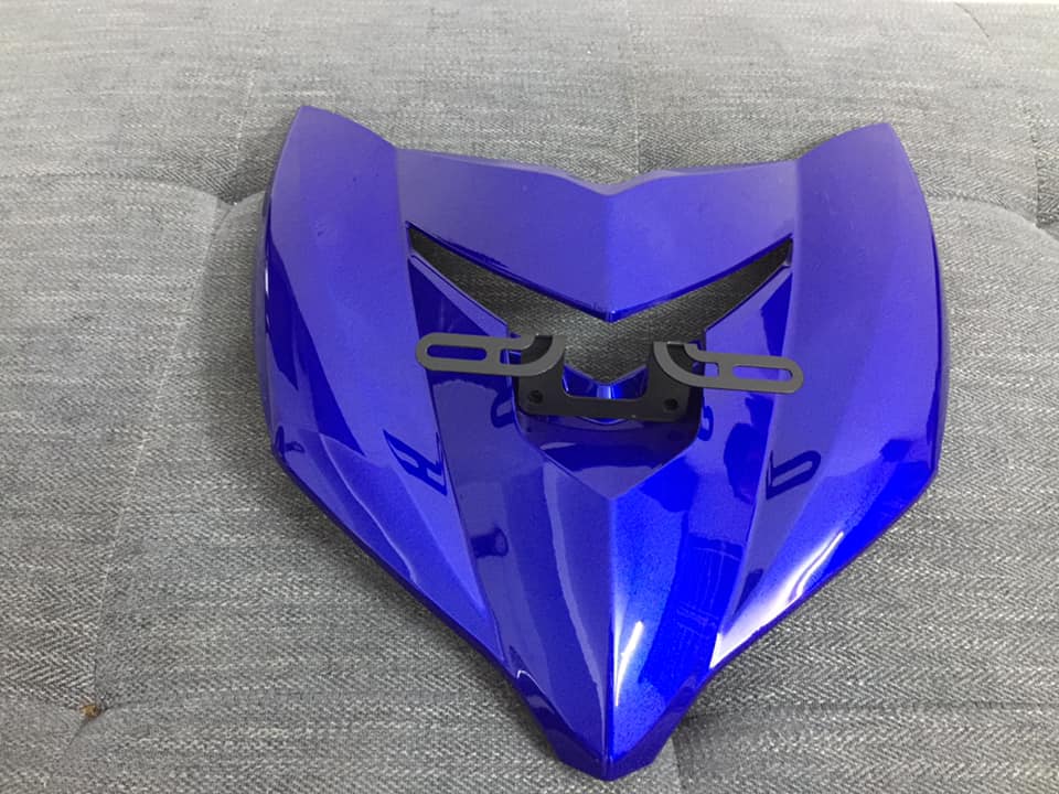 Mặt nạ xe EXCITER 150 kiểu INDO (Xanh dương GP - kèm bas bảng tên)