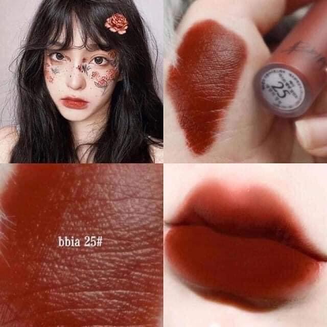 Son Kem Lì Bbia Last Velvet Lip Tint Version 5 - 25 Final Note