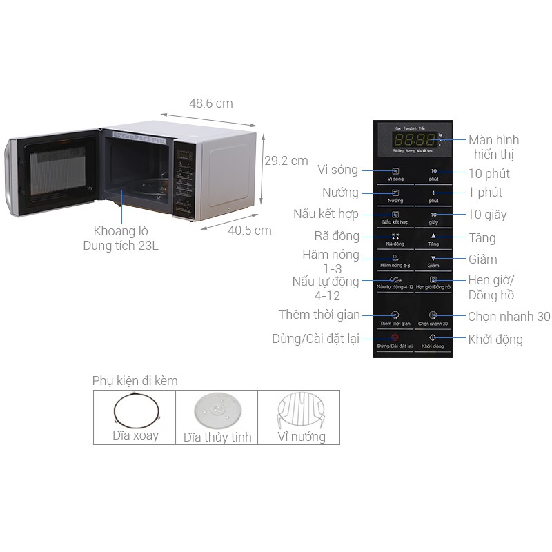 Lò Vi Sóng PANASONIC NN-GT35HMYUE