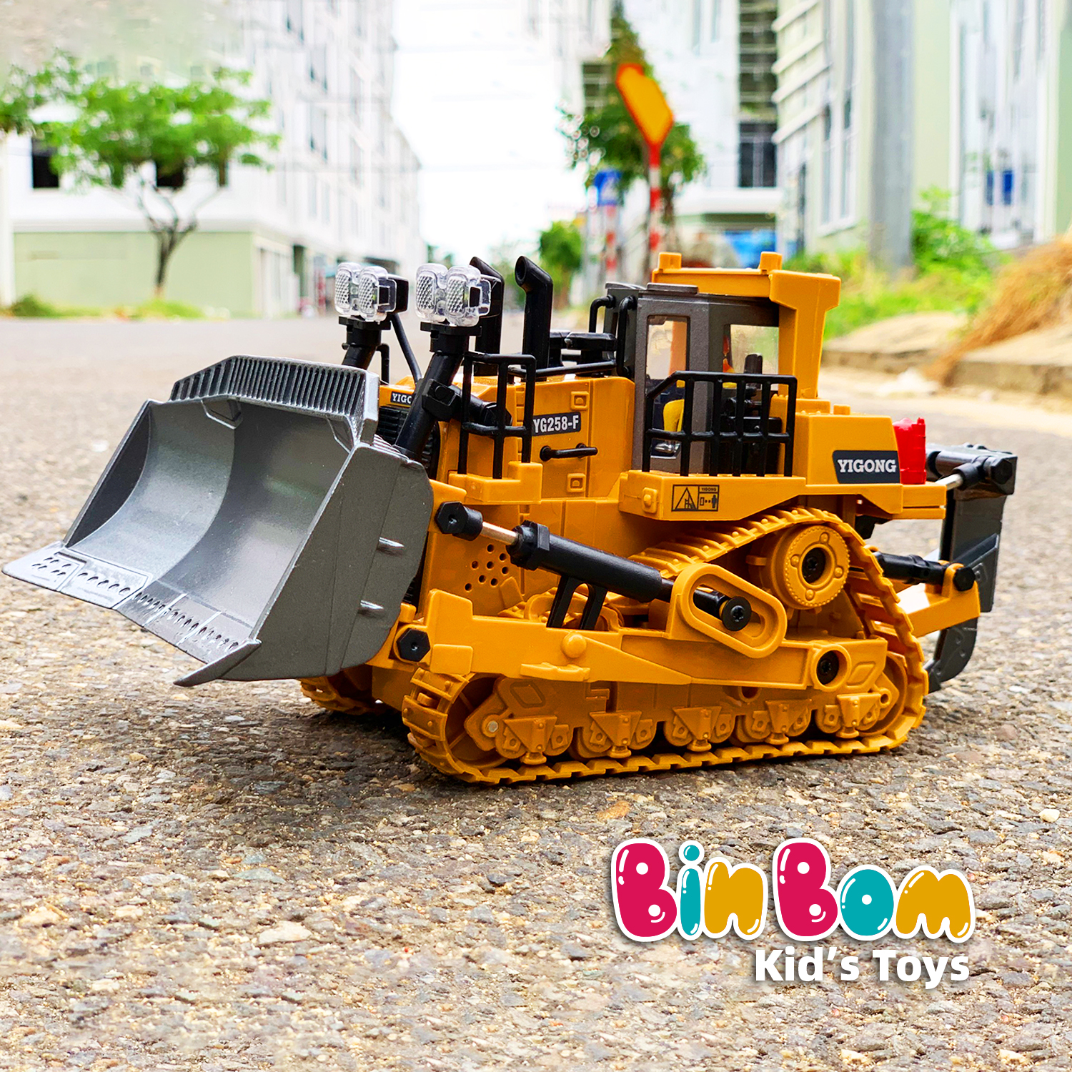 Bộ 3 xe công trình điều khiển