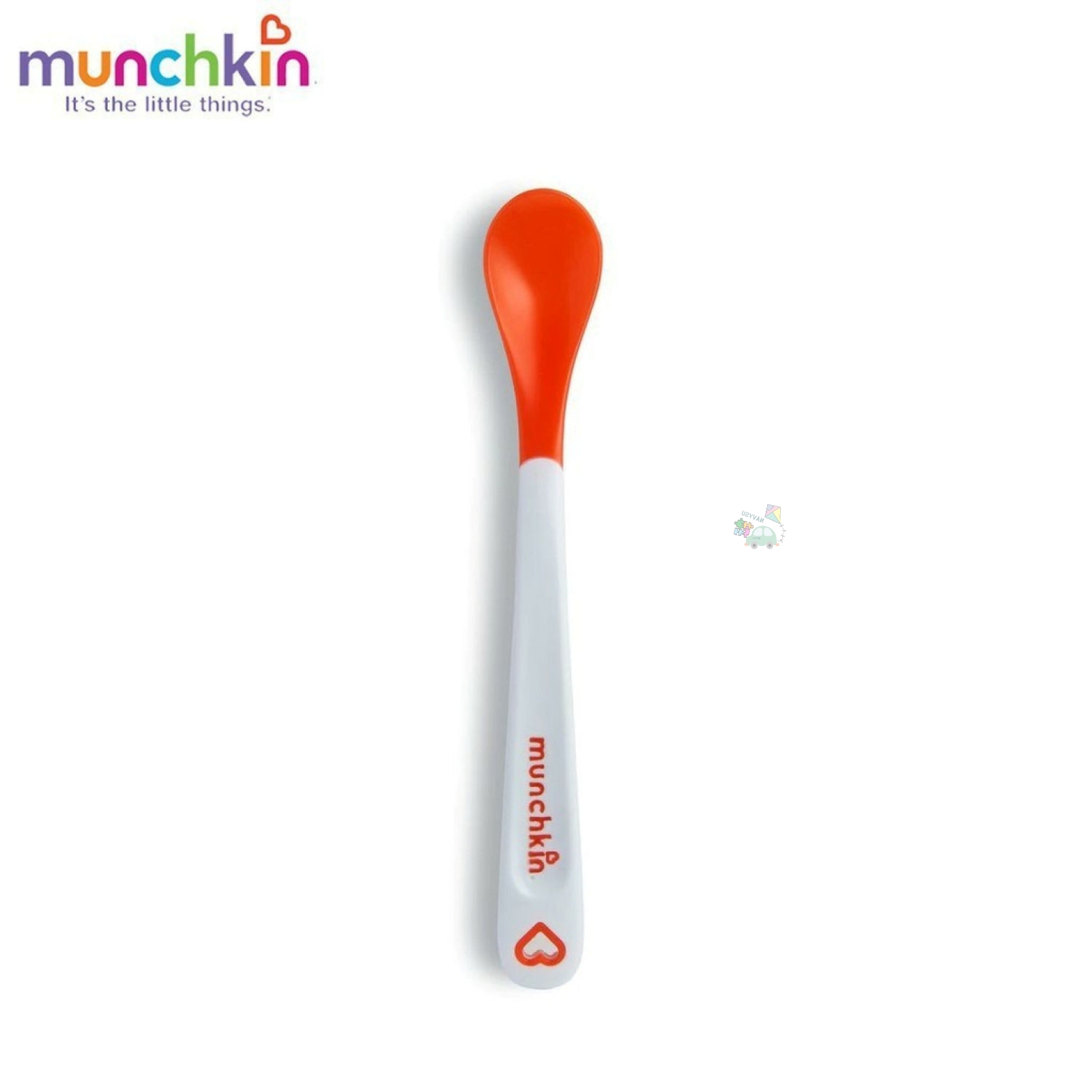 Thìa/ Muỗng báo nóng Munchkin cho bé