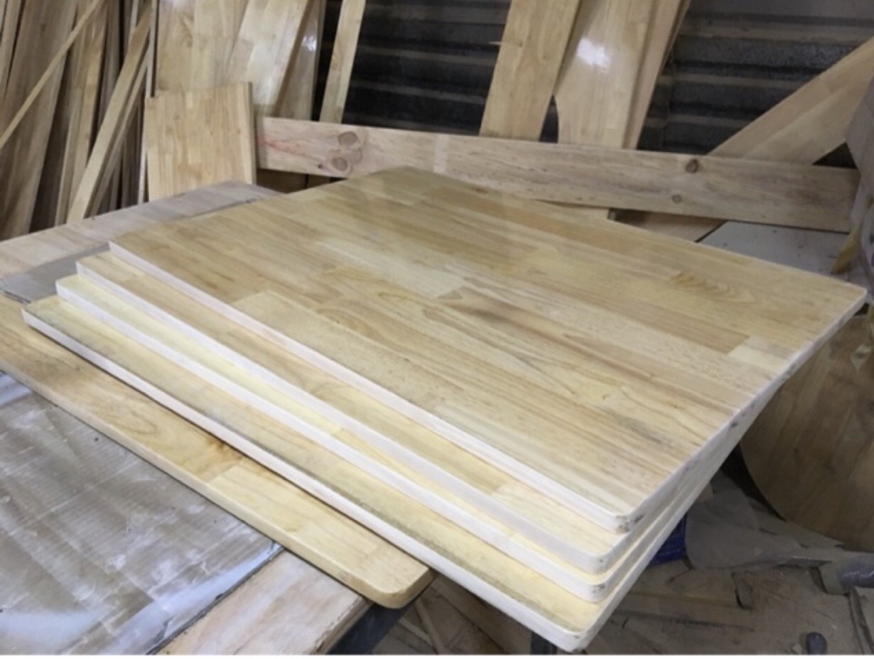 Mặt Gỗ Cao Su Làm Kệ ( kích thước 20*100)