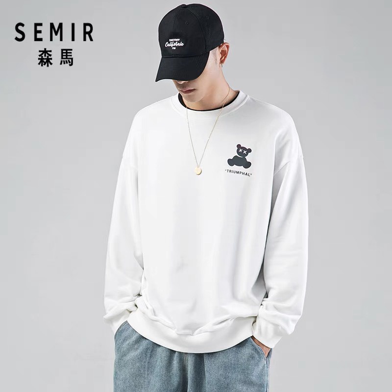 Áo sweater Gấu form unisex nam nữ