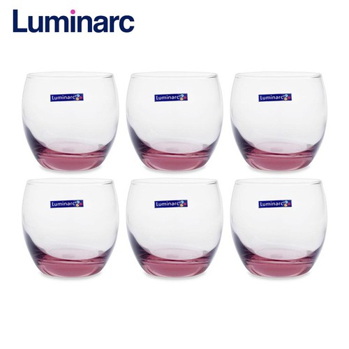 Ly cốc thủy tinh Luminarc Salto Ice Pink 320ml