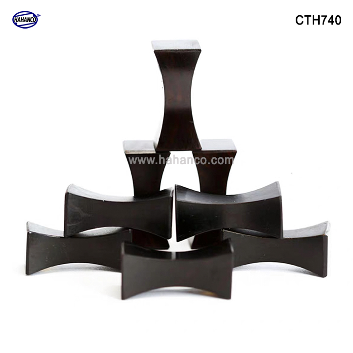 Bộ 10 gác đũa gỗ Mun Sọc tiện dụng và sang trọng trên bàn ăn - CTH740- HAHANCO