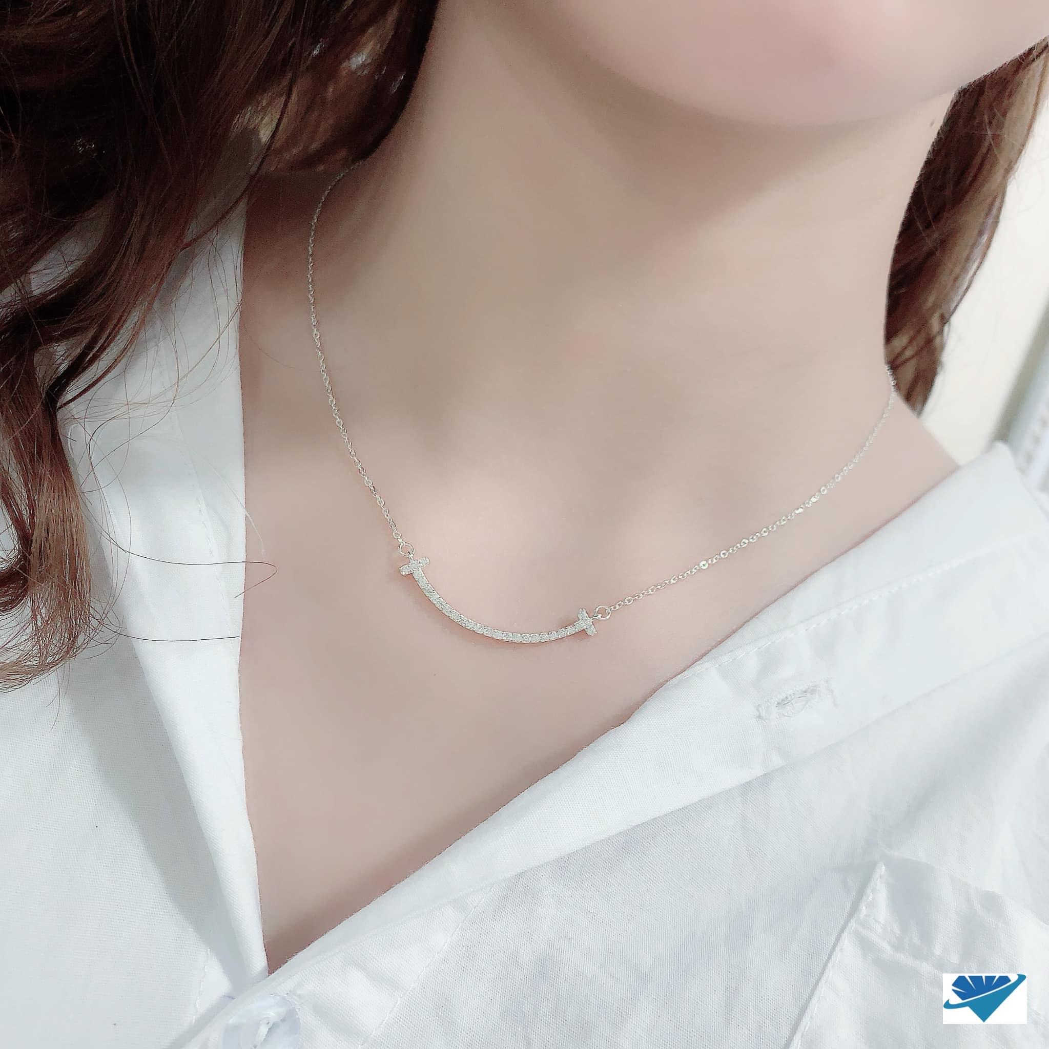Dây chuyền bạc ta mặt cười DC101