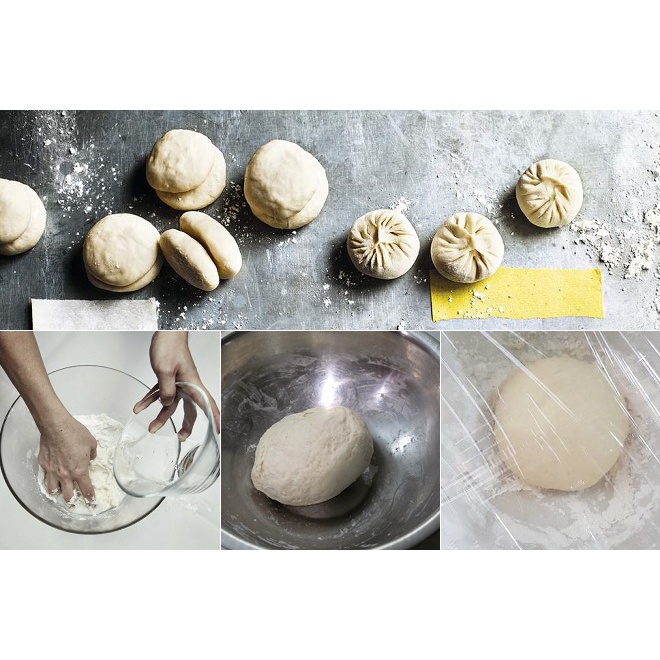 Bột đã trộn sẵn dùng làm bánh bao