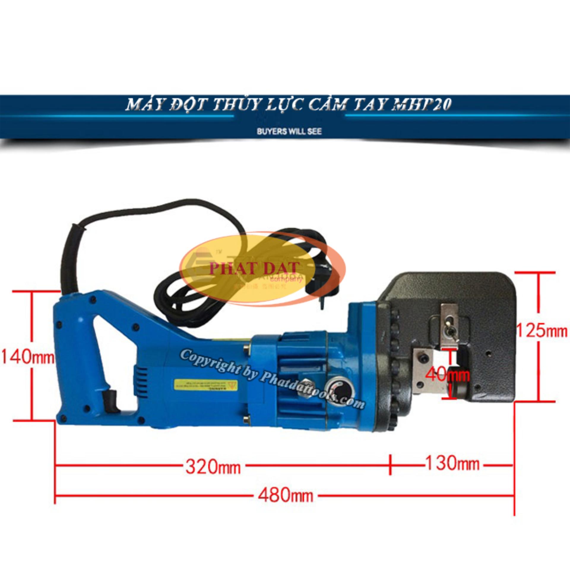 Máy Đột Thủy Lực Cầm Tay MHP20A, Bảo hành 6 tháng
