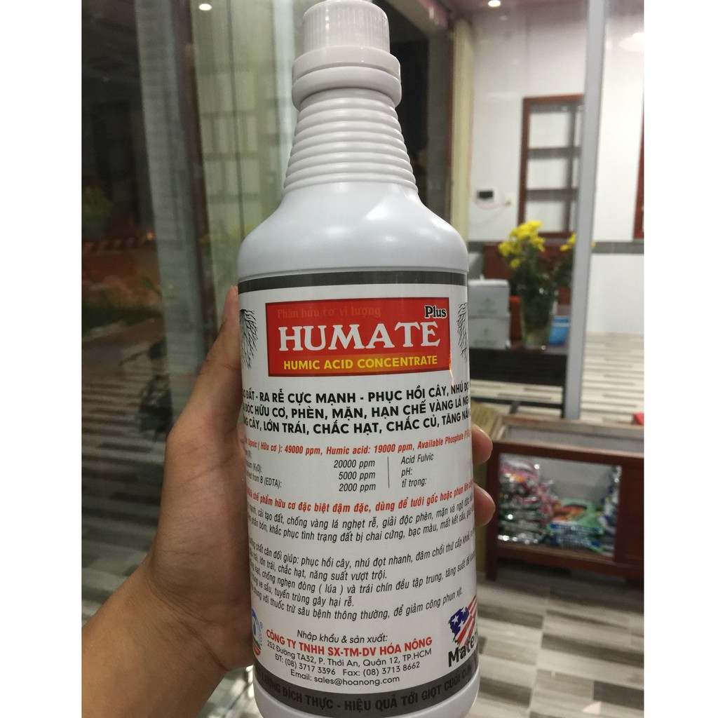 Humate Phân bón lá Kích thích ra rễ cực mạnh
