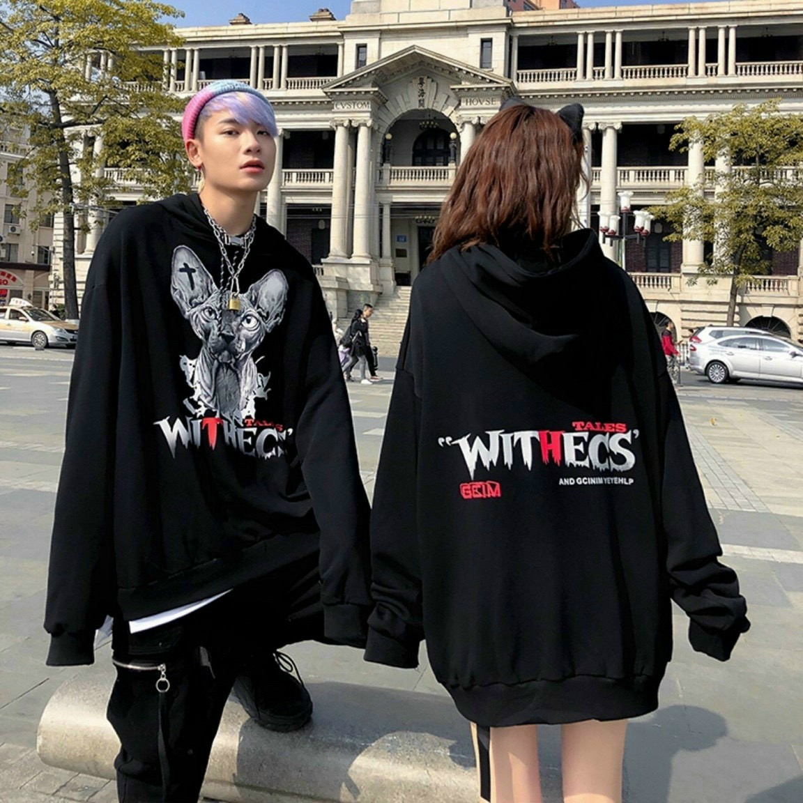 Áo khoác hoodie form rộng họa tiết siêu chất siêu ngầu, mẫu mới bao chất bao đẹp [Xưởng Sỉ Giá Gốc]