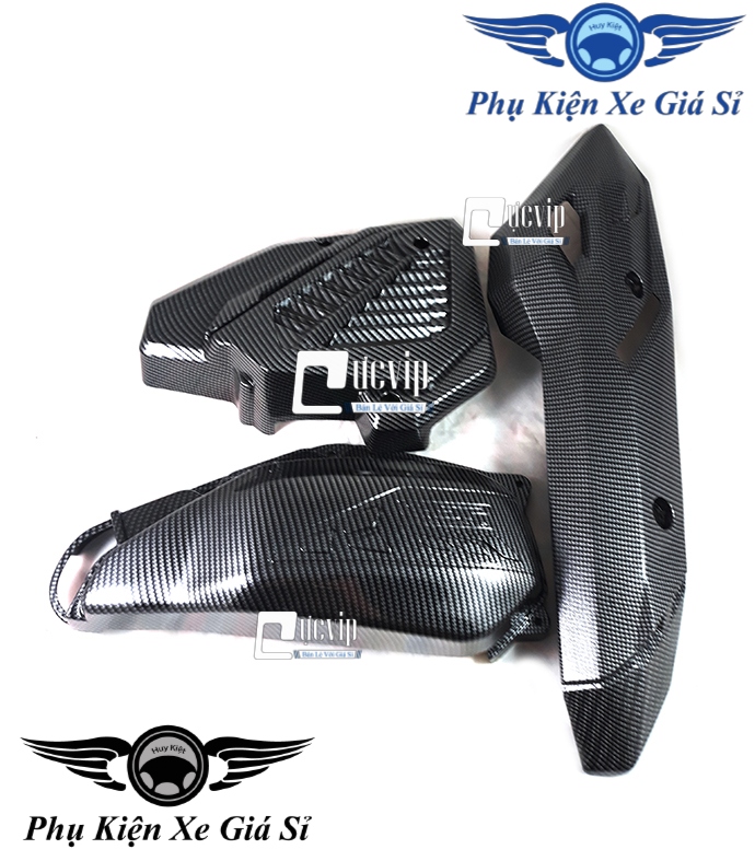 [HCM]Combo 3 Món Carbon Bảo Vệ Vario/Click 2015-2017 (01 Che Pô 01 Che Pô E 01 Che Quạt Gió) MS1368