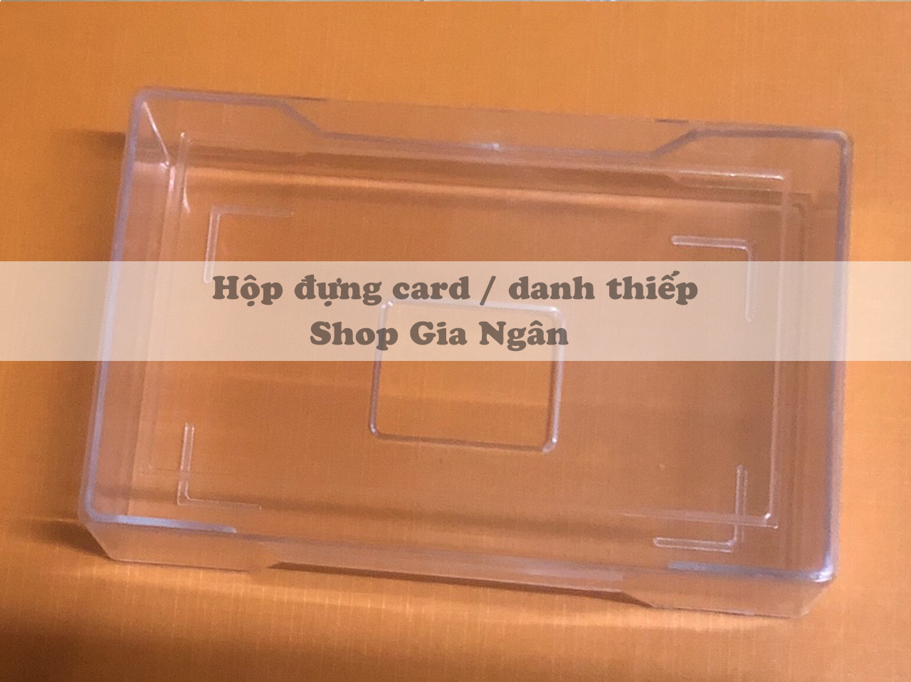 Hộp Mica Đựng NameCard, Danh Thiếp (combo 10 hộp)