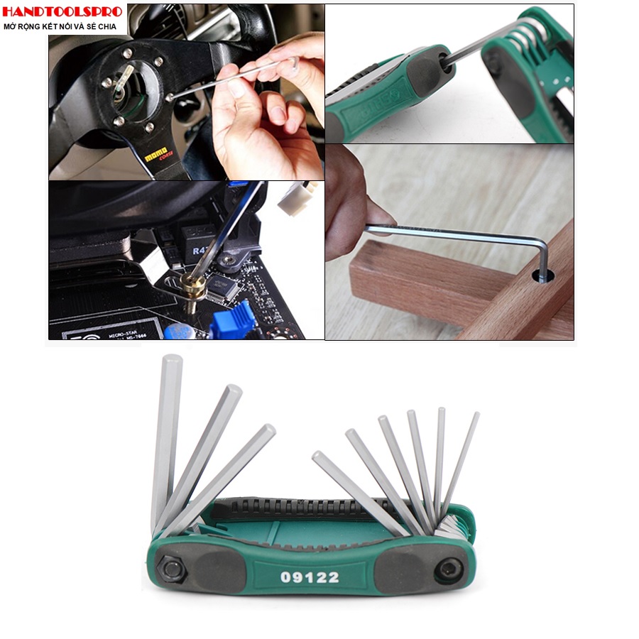 Bộ lục giác xếp hệ inch Sata 09122