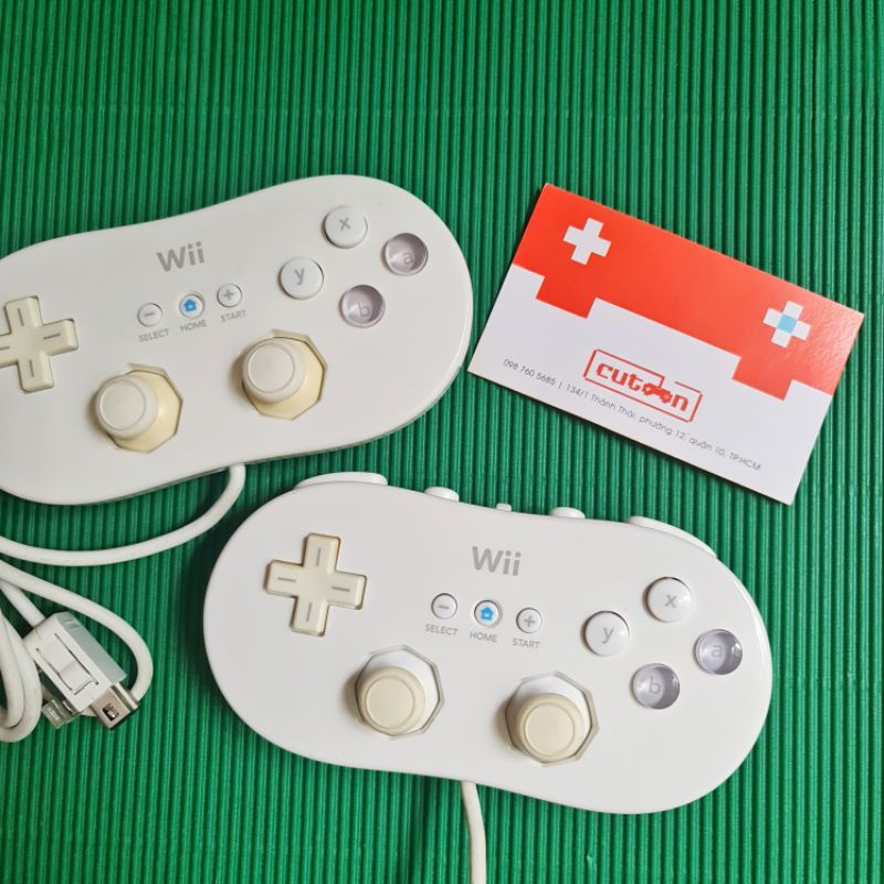 Tay cầm máy chơi game Wii classic