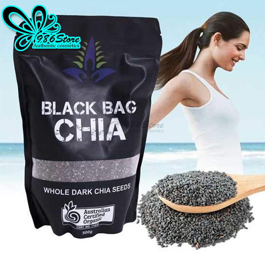 Hạt Chia Đen Black Bag 500g - Chính Hãng Úc