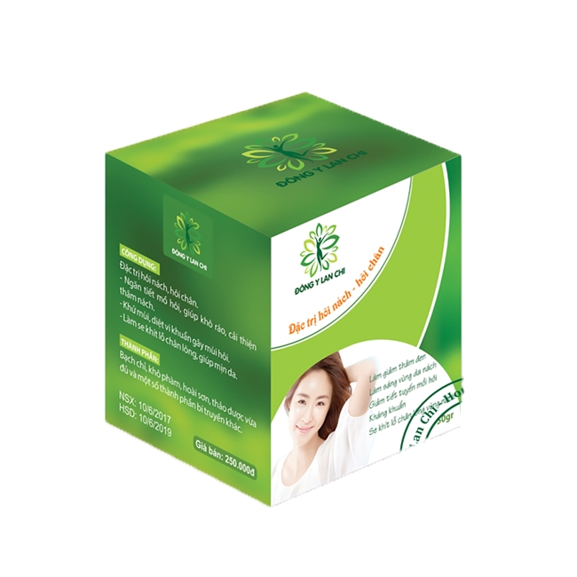 Bột thảo dược khử mùi Lan Chi