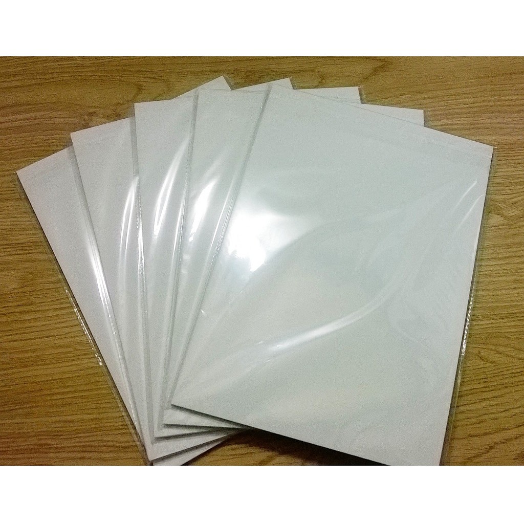 [HCM]Xấp 50 tờ decal tem bể ( vỡ ) khổ A4