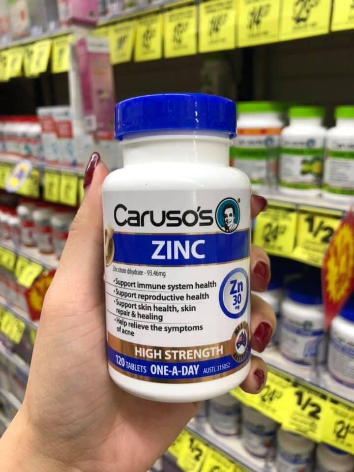 Kẽm hưu cơ - Kẽm Caruso's ZinC