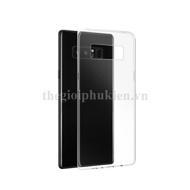 Ốp Lưng Silicon Trong Suốt Cho Samsung Galaxy Note 8, Ốp Lưng Samsung Note 8