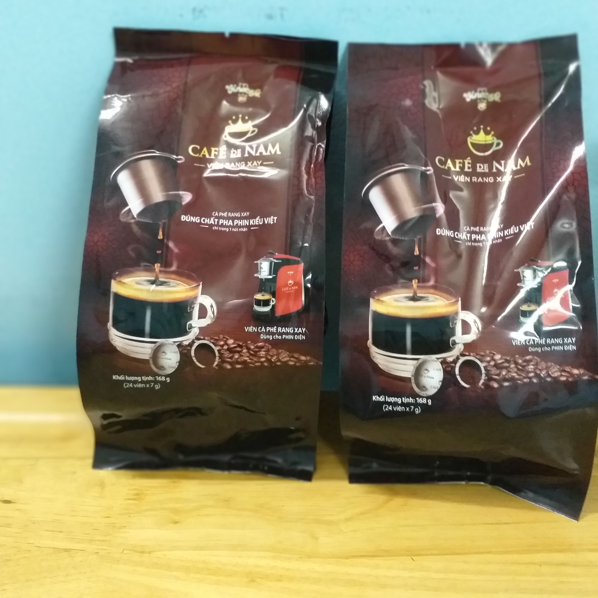 [HCM]Cafe viên -Vina cafe (Combo 2 gói 48 viên)