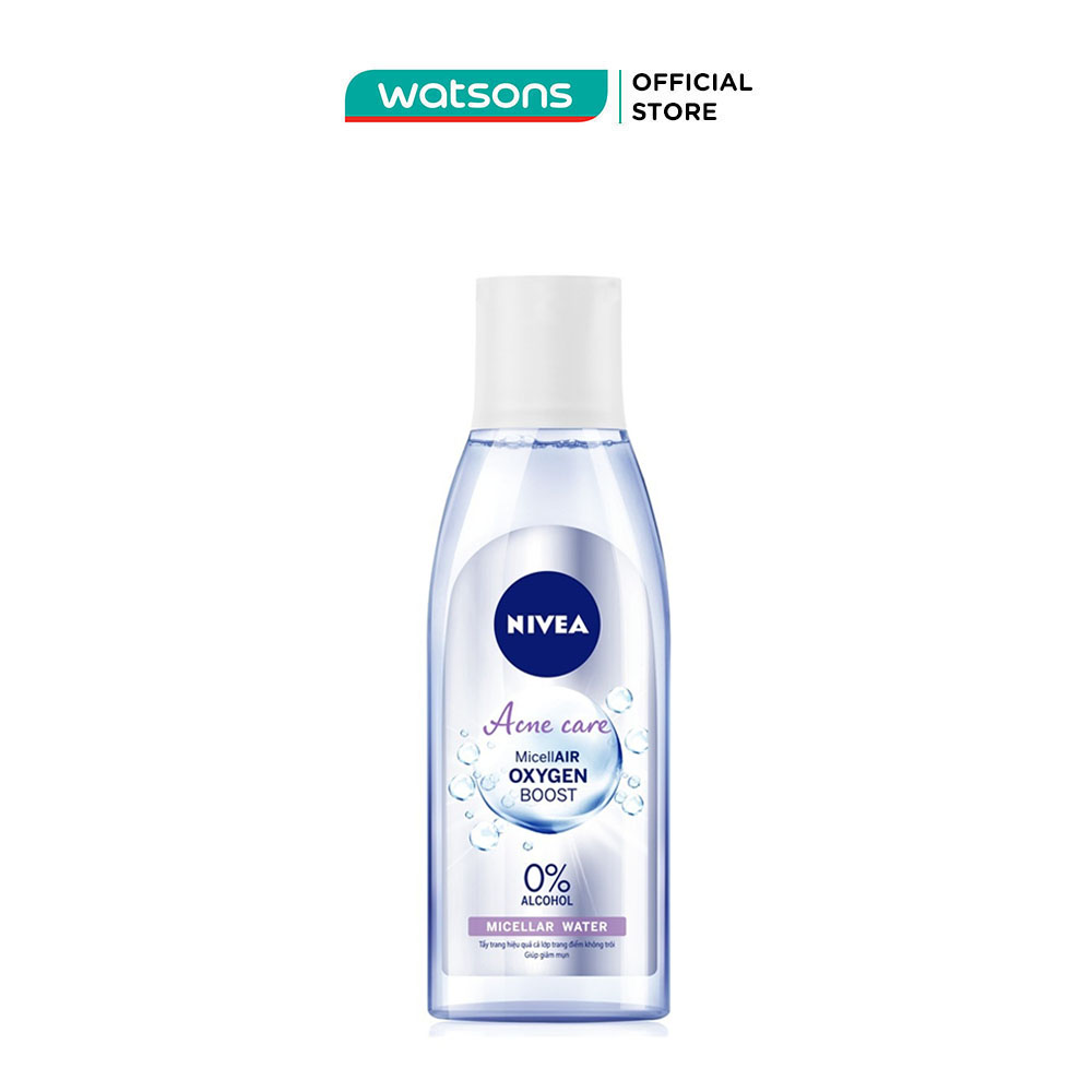 Nước tẩy trang nivea chăm sóc da mụn 125ml