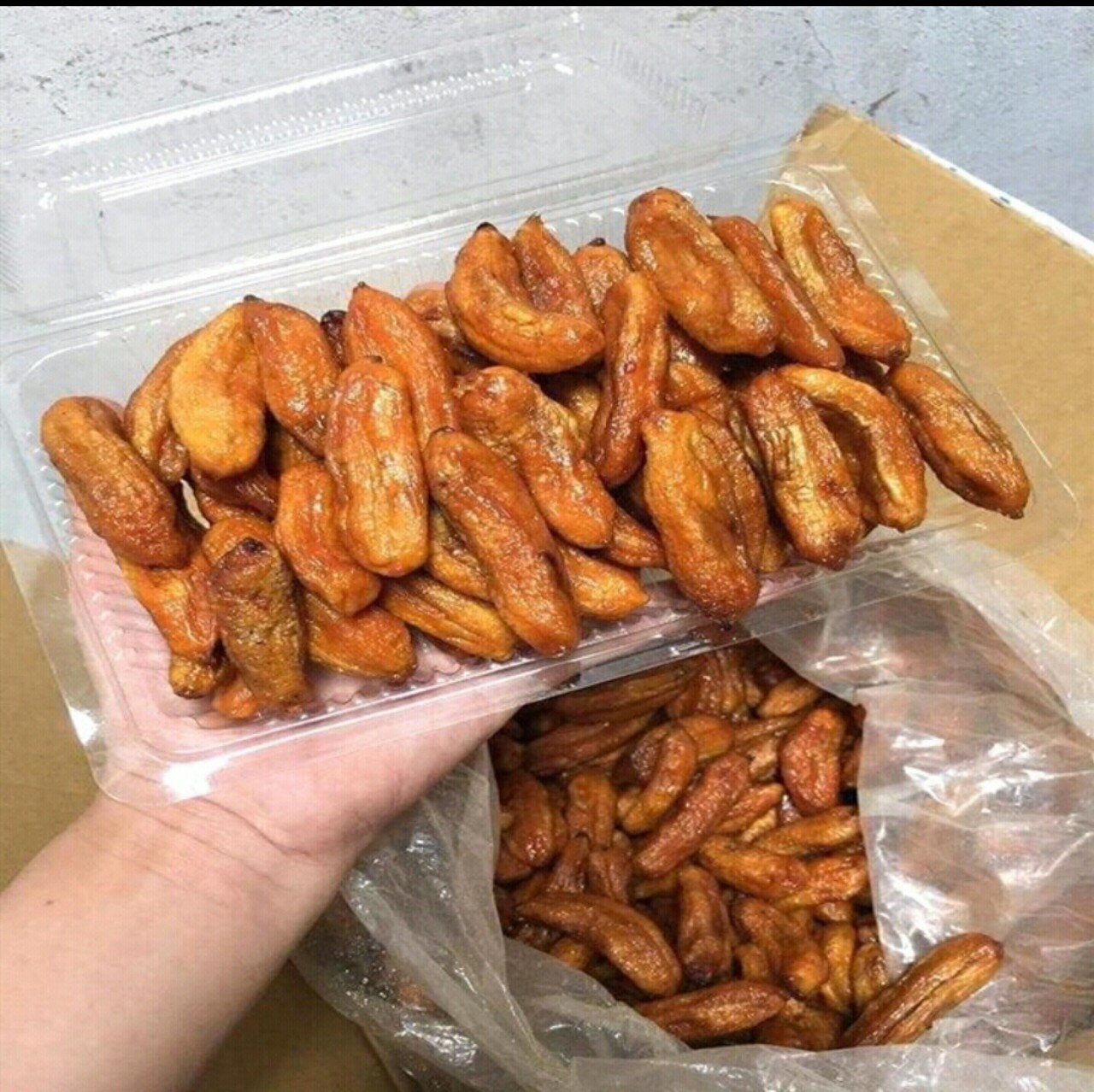 Chuối sấy dèo 150gr/300gr/500gr
