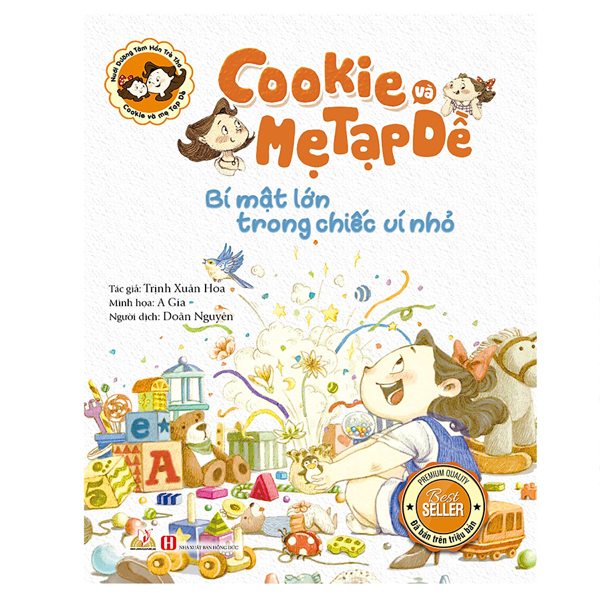 Sách - Bộ 10 Cuốn Sách Cookie Và Mẹ Tạp Dề-Vanlangbooks